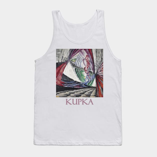 Positioning of Mobile Graphic Elements by Frantisek Kupka Tank Top by Naves